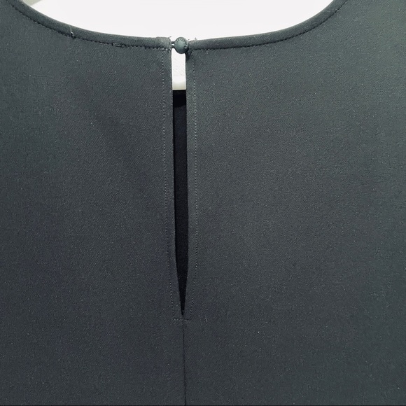 Vince Camuto Top Peplum bottom Front tie cinch waist,  Side Zip keyhole back M - Picture 4 of 8